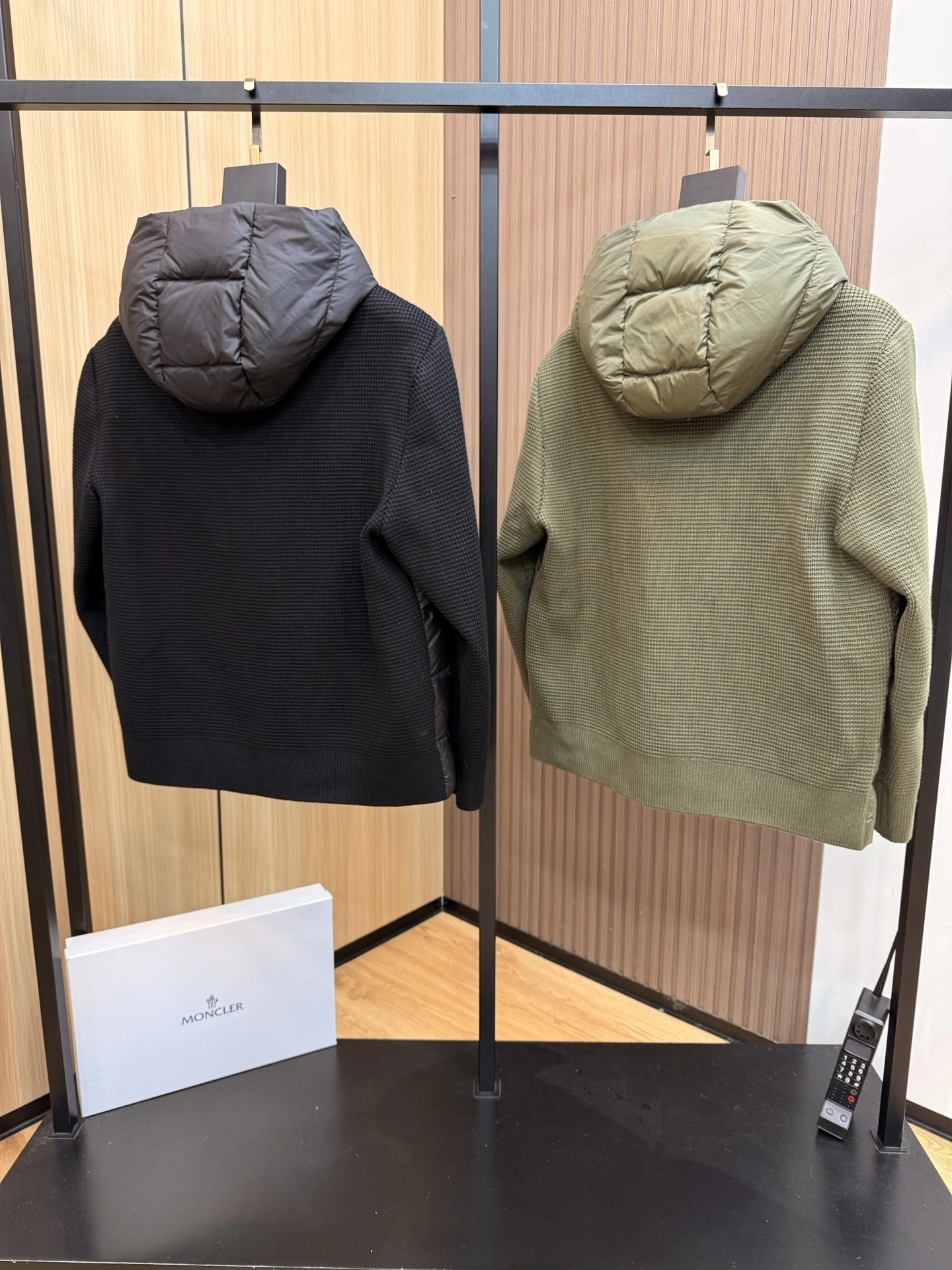 wg.luxury-- 7o9385r Down jacket white goose down 2colour item: E-F443J1636-2H